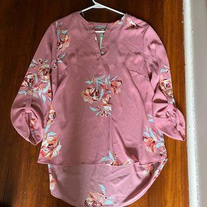 Daniel Rainn Dusty Pink Blouse - size L